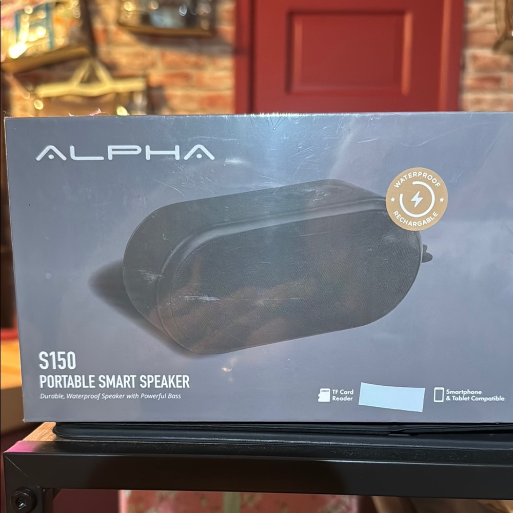 S150 Black Portable Smart Speaker
